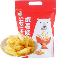 中国台湾 阿民师虾薯条(番茄味)  休闲零食 膨化薯条薯片80g *6件