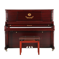 Heitzman 海资曼 欧式古典 立式钢琴 进口配件专业演奏琴 125AF 哑光棕色