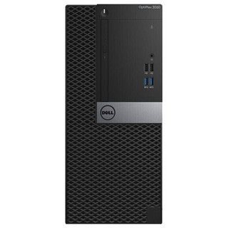 DELL 戴尔 OPtiPlex 3060MT 八代酷睿版 商务台式机 黑色 (酷睿i3-8100、核芯显卡、4GB、1TB HDD、风冷)