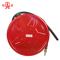 桂安 JSP0.8-19/25 自救式消防卷盘PVC软管 25M消防给水卷盘3C产品