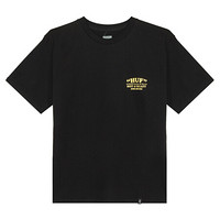 HUF 男士黑色短袖T恤 TS00589-BLACK-S
