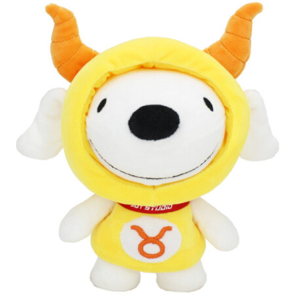 jd joy毛绒玩具京东小狗节日礼品玩偶礼物公仔星座款金牛座