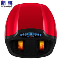 朗锋 LANGFENG LF09多功能足疗机足部脚底脚部按摩器 足底按摩仪足疗器带加热送父母健康礼物(红色)