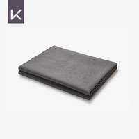 Keep 瑜伽盖毯专业艾扬格瑜伽休息术保暖折叠柔软耐磨冥想 月光灰