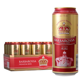 BARBAROSSA 凯尔特人 红啤酒 500ml*18听