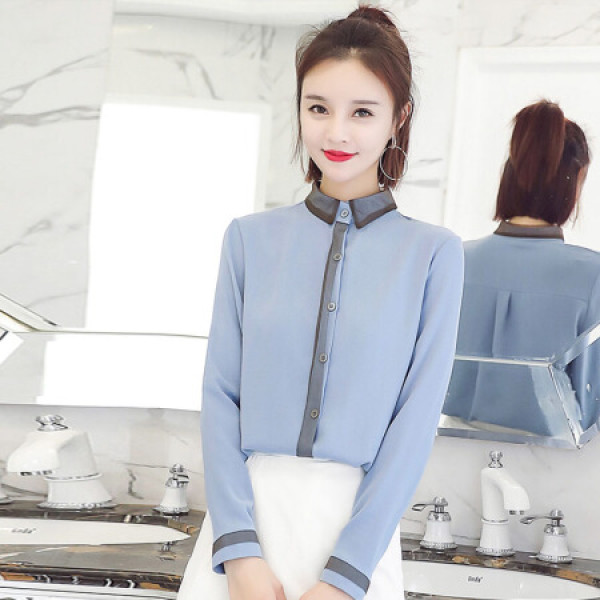 【joy of joy女士衬衫】joy of joy 京东女装2019秋季新款女装韩版