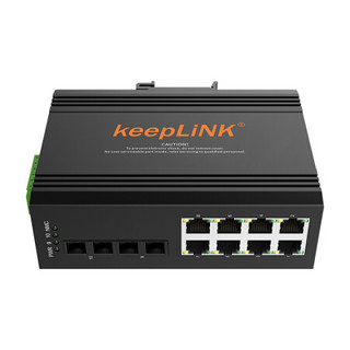 keepLINK KP-9000-65-2GX8GT-SC05M 8口千兆2光8电多模双纤 光电转换器