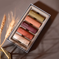 HOLD LIVE慕斯绒情口红套装礼盒 哑光雾面196烂番茄316泫雅红棕牛血色 5只套装