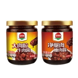 金菜地 拌饭酱牛肉 220g+猪瘦肉酱拌面 220g *2件