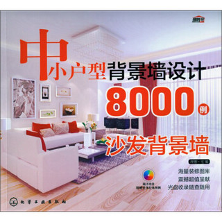 中小户型背景墙设计8000例：沙发背景墙（附光盘）