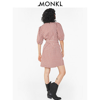 MONKI 街头V领连衣裙0794230005 印花 170/92A  