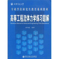 西安交通大学专业学位研究生教育系列教材：高等工程流体力学练习题解