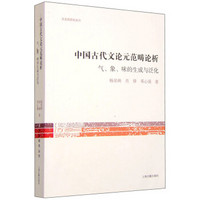 文史哲研究丛书：中国古代文论元范畴论析 气、象、味的生成与泛化