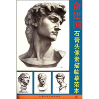 俞建国石膏头像素描临摹范本1