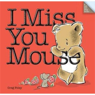 商品i miss you mouse a lift the flap book!