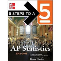 5 Steps to a 5 AP Statistics, 2012-2013 Edition[AP统计学(2012-2013)]