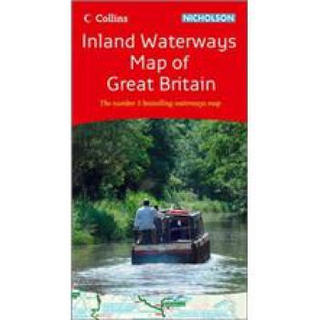 Inland Waterways Map of Great Britain [Folded Map]
