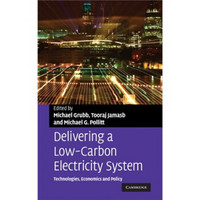 Delivering a Low Carbon Electricity System:Technologies Economics and Policy建立一个低碳排放的电力系统