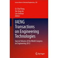 IAENG Transactions on Engineering Technologies