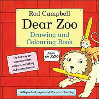 亲爱的动物园：画画和涂色书/Dear Zoo Drawing and Colouring Book