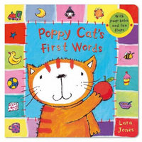 Poppy Cat's First Words [Board book]