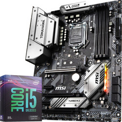 MSI 微星 MAG Z390 TOMAHAWK 主板+intel 英特尔 i5 9600KF 板U套装