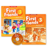 Oxford First friends 3 牛津美版幼儿教材 学生书+练习册+CD