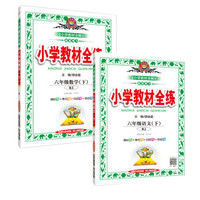 小学教材全练 六年级语文+数学 下册 RJ版 人教版 2019春（京东套装共2册）