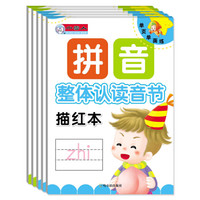 单页单面练学汉字套:笔画笔顺+简单部首+声母+韵母+整体认读音节(套装共5册)