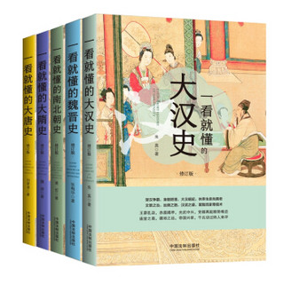 一看就懂的中国史：大唐+大隋+魏晋+南北朝+大汉（套装共5册）