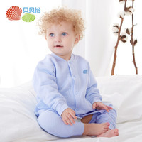 贝贝怡 Bornbay婴儿连体衣服秋冬加厚保暖纯棉哈衣爬服BB116