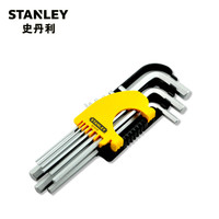 史丹利(Stanley)订制9件套公制内六角扳手1.5-10mm长平头/球头加长平头/球头艾伦扳手组套STMT92619-8-23