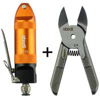 司特力stedi 气动剪刀 气剪 铜线剪斜口气剪气动剪钳 GT-10+S4