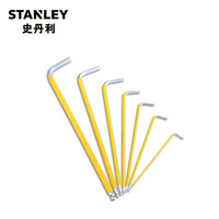 史丹利（Stanley）订制公制防滑加长球头内六角扳手（12支装）艾伦扳手1.5mm94-500-23（付款后3-5天发货）