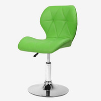 乐高赫曼 吧台椅 凳子 可升降靠背酒吧椅子旋转前台收银椅高脚凳LG-308-果绿色
