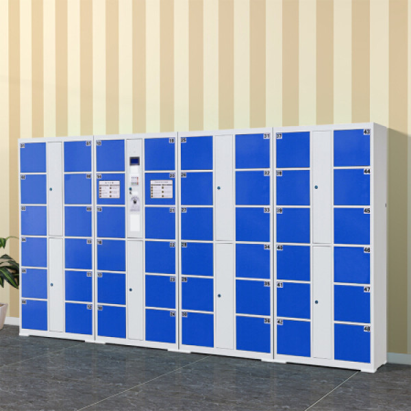 商品佐盛电子存包柜寄存柜超市商场储物柜48门指纹