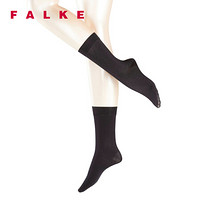 FALKE 德国鹰客 Sensual Cashmere系列 女士针织袜中筒袜 黑色black 35-38 46156-3009-35