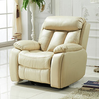 中伟头等舱沙发单人家庭沙发懒人沙发手动优质西皮沙发