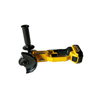 DEWALT  得伟18V锂电充电角磨机 砂轮机 打磨机 抛光机DCG412KN100 充电器+两块5.0AH电池（1台）