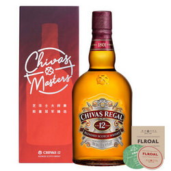 Chivas 芝华士 洋酒 12年 苏格兰 威士忌 1000ml *2件