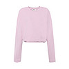 ACNE STUDIOS Odice Emboss系列女士粉色圆领长袖运动衫 AI0022 LIGHTPINK S码