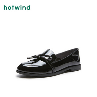 热风HotwindH02W9701女士单鞋 01黑色 37