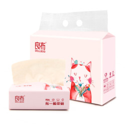 DELLBOO 良布 本色抽纸 纸巾80抽
