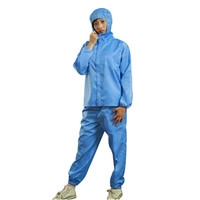 星工（XINGGONG）防静电洁静服 防尘服无尘服化工厂工作服劳保服定制 蓝色XXL码2603-3