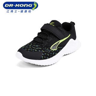 江博士Dr.kong幼儿稳步鞋秋季儿童运动鞋C10193W011黑色 29