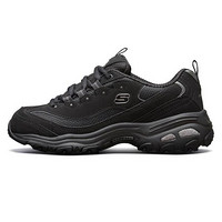 斯凯奇（Skechers）  D'lites熊猫款 厚底时尚休闲鞋 11930 黑色/白色/BKW 全黑色 37