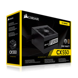 USCORSAIR 美商海盗船 CX550 铜牌（85%）非模组ATX电源 550W