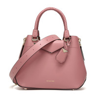 MICHAEL KORS 迈克·科尔斯 MK女包 奢侈品 牛皮手提单肩斜挎包 BLAKELY系列 中号玫瑰粉 30H8TZLM6L ROSE