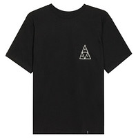 HUF 男士黑色短袖T恤 TS00509-BLACK-S