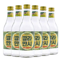 好天好饮（GOODDAY） 韩国烧酒原瓶进口 卡曼橘味配制酒 12.5度360ml*6瓶整箱装